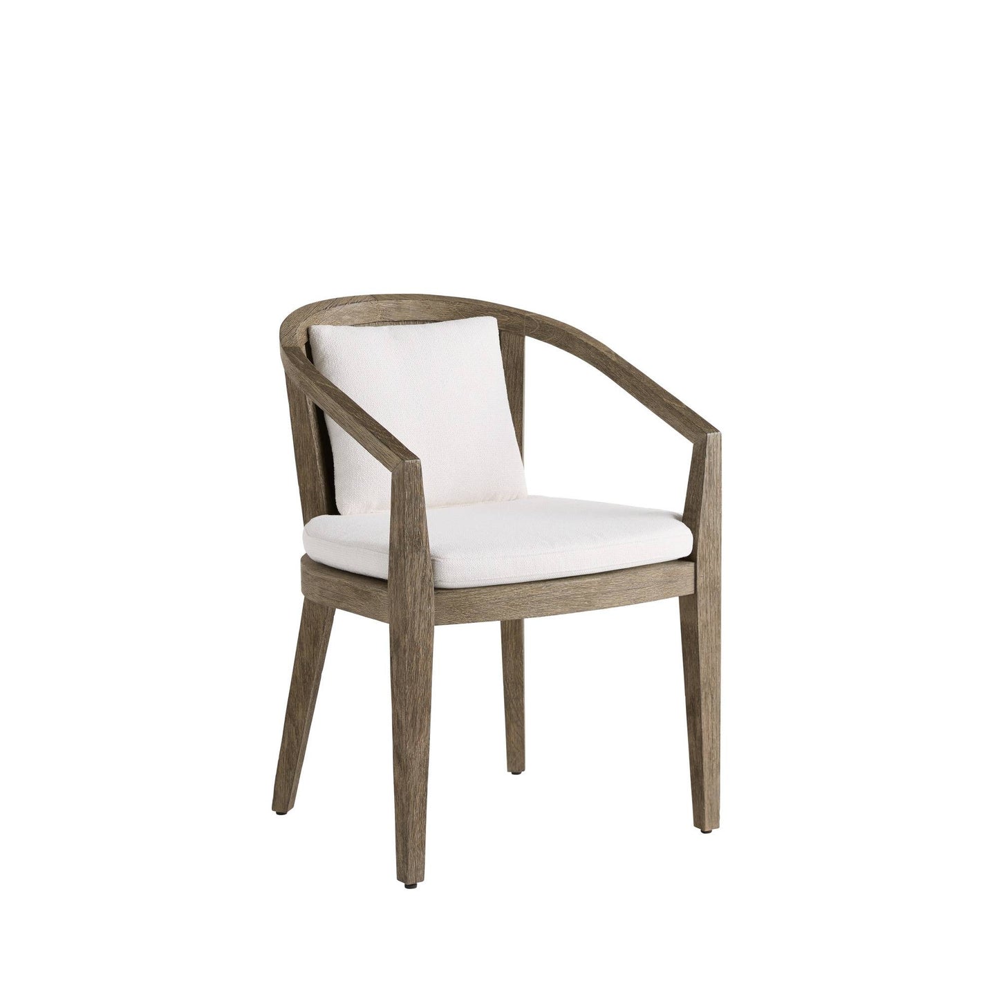Arteriors Home Sobek Textured Back Outdoor Dining Chair