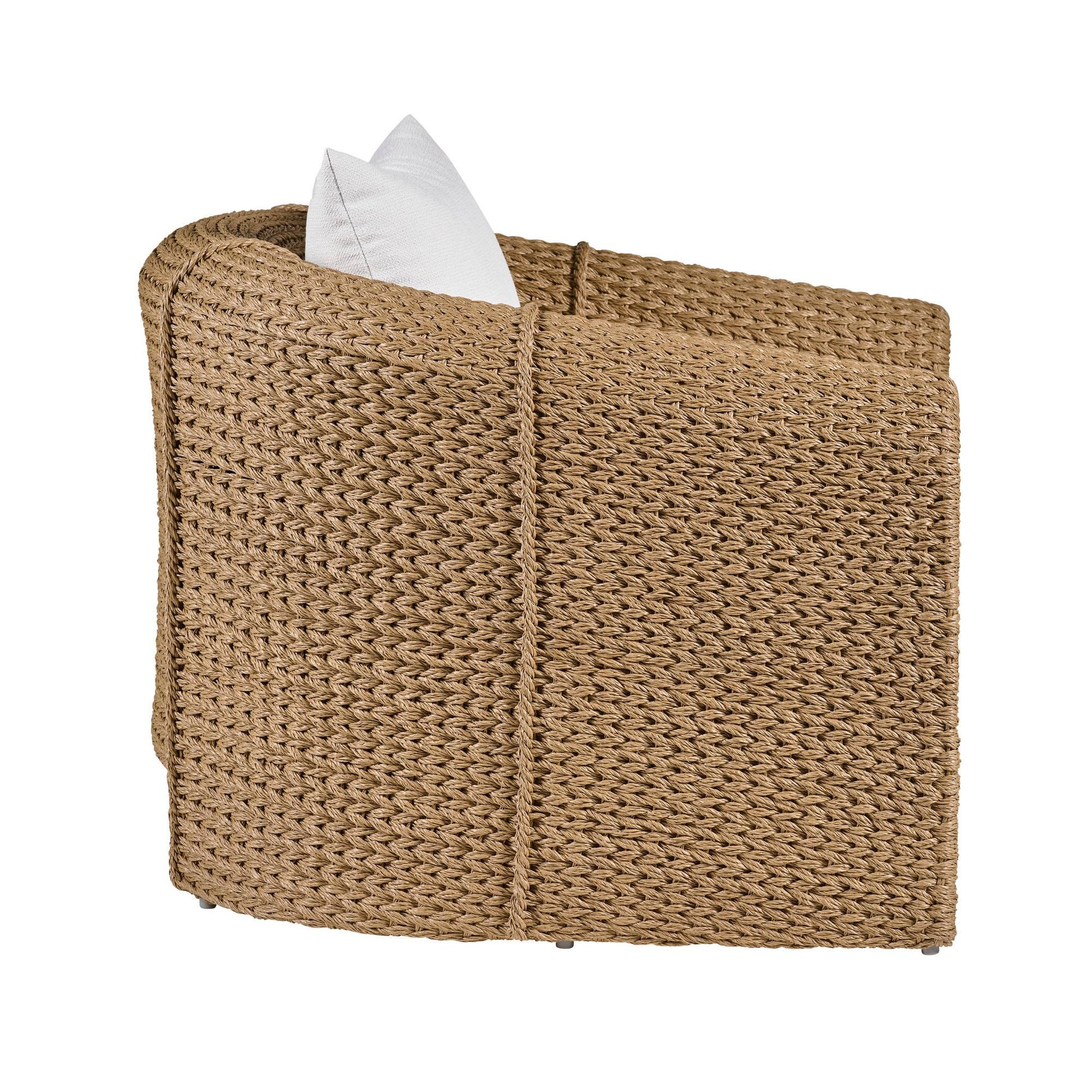 Arteriors Home Julien Open Arm Outdoor Lounge Chair