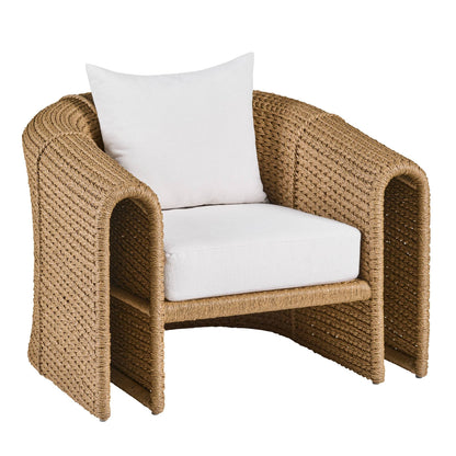 Arteriors Home Julien Open Arm Outdoor Lounge Chair