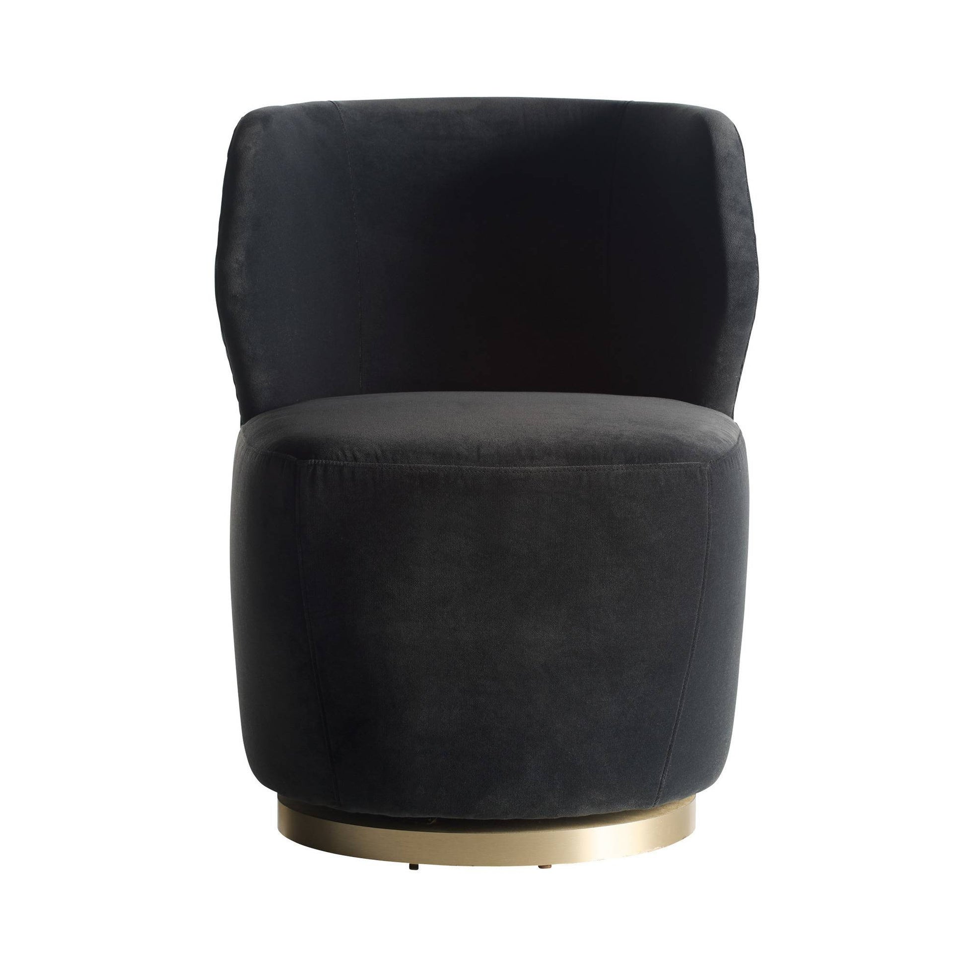 Arteriors Home Poppy Chair Midnight Grey Performance Velvet Midnight Grey