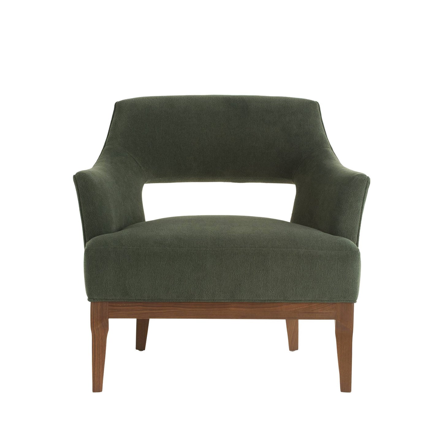 Arteriors Home Laurette Chair Pine Performance Chenille Pine