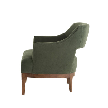 Arteriors Home Laurette Chair Pine Performance Chenille Pine