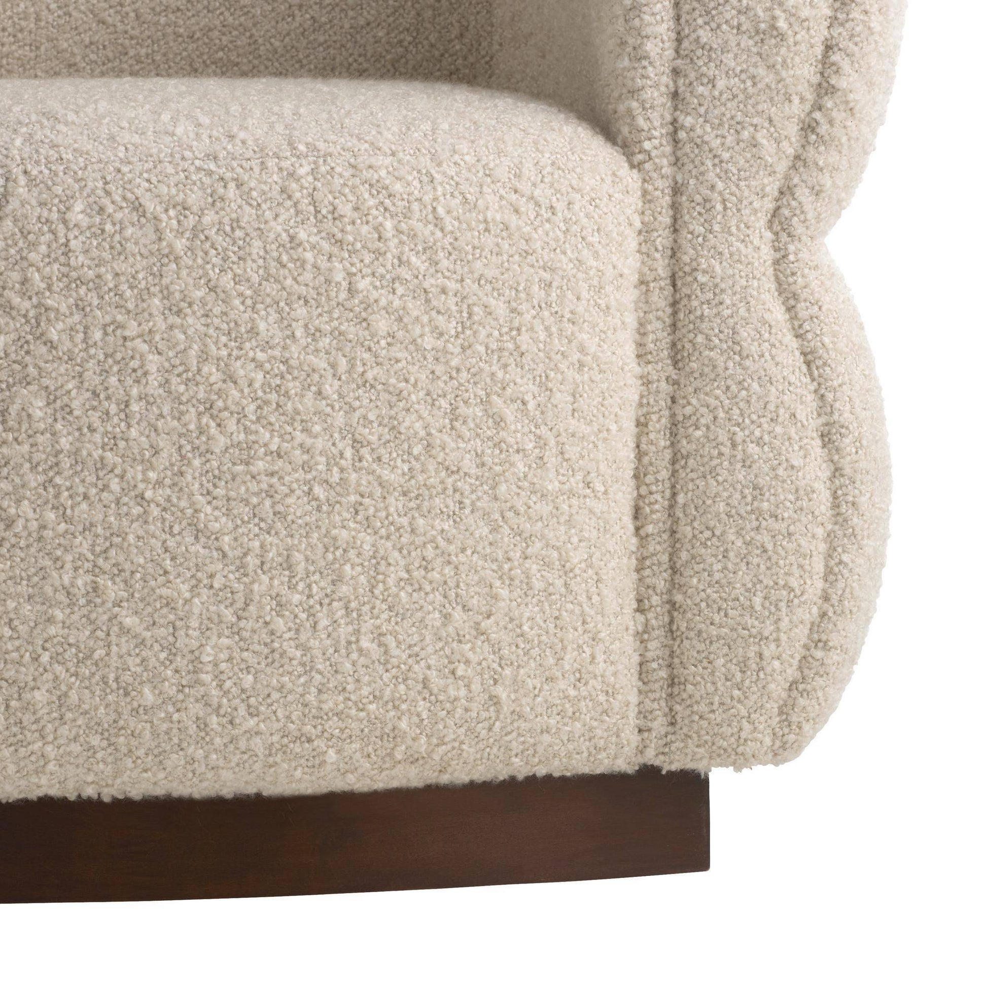 Arteriors Home Alexandra Swivel Chair Oatmeal
