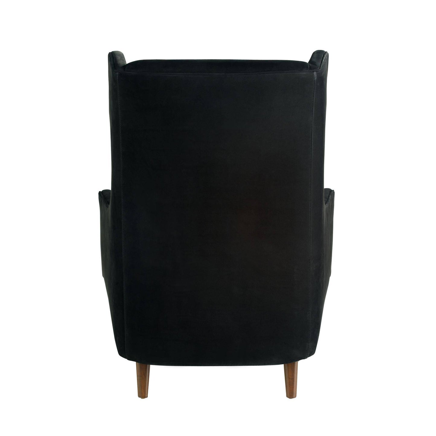 Arteriors Home Budelli Wing Chair Noir Nubuck