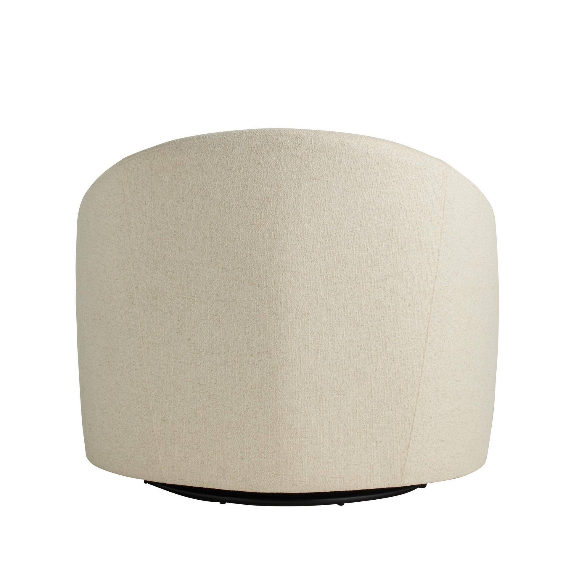 Arteriors Home Delfino Swivel Chair Oxford White