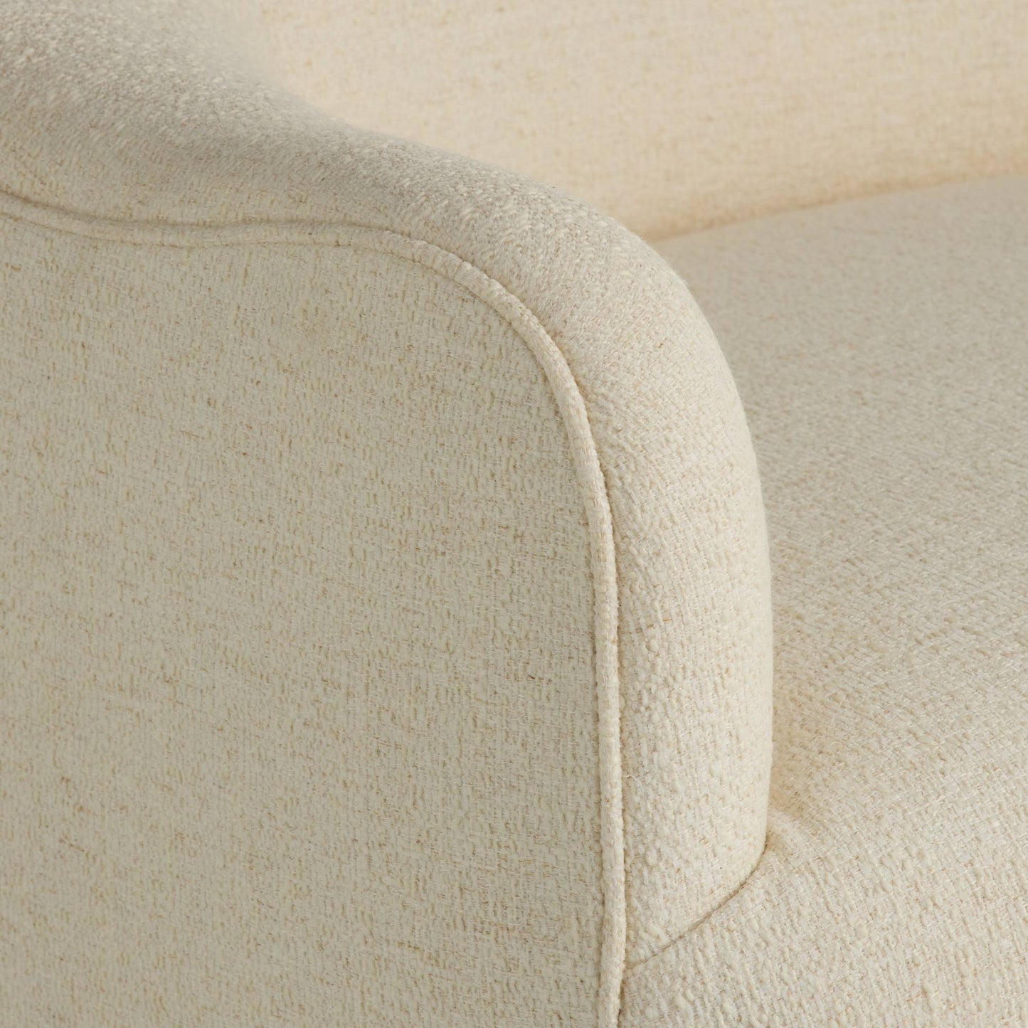 Arteriors Home Delfino Swivel Chair Oxford White