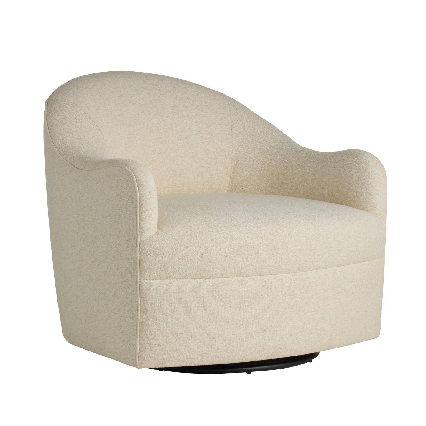 Arteriors Home Delfino Swivel Chair Oxford White