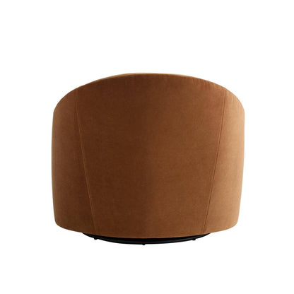 Arteriors Home Delfino Swivel Chair Cider Performance Velvet Cider