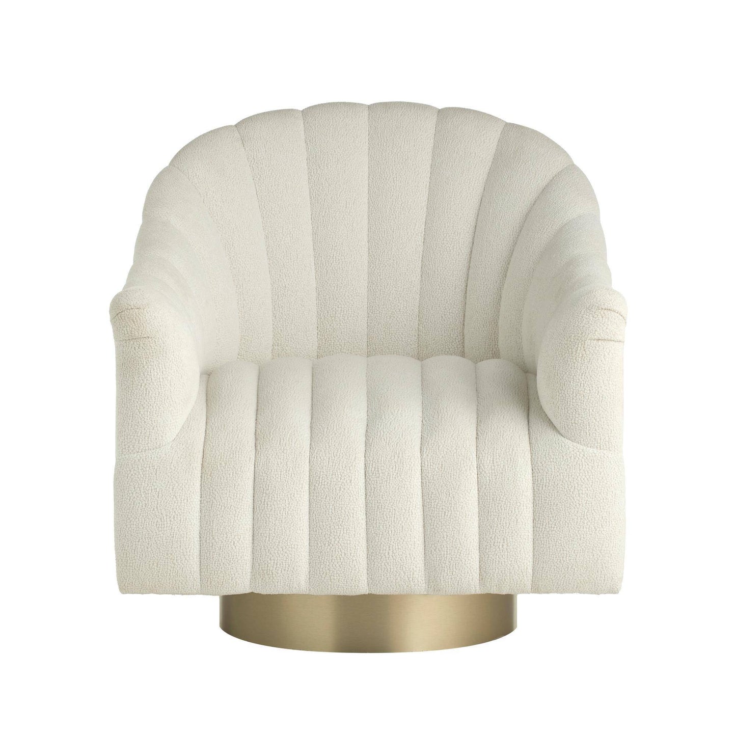 Arteriors Home Springsteen Swivel Chair Snow
