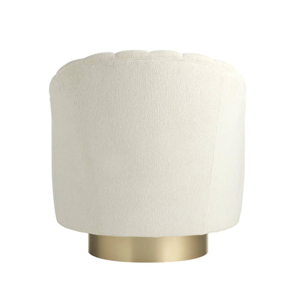 Arteriors Home Springsteen Swivel Chair Snow