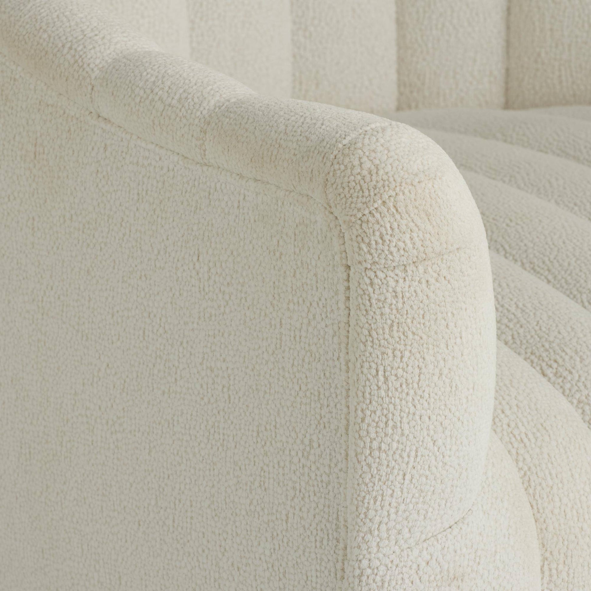 Arteriors Home Springsteen Swivel Chair Snow