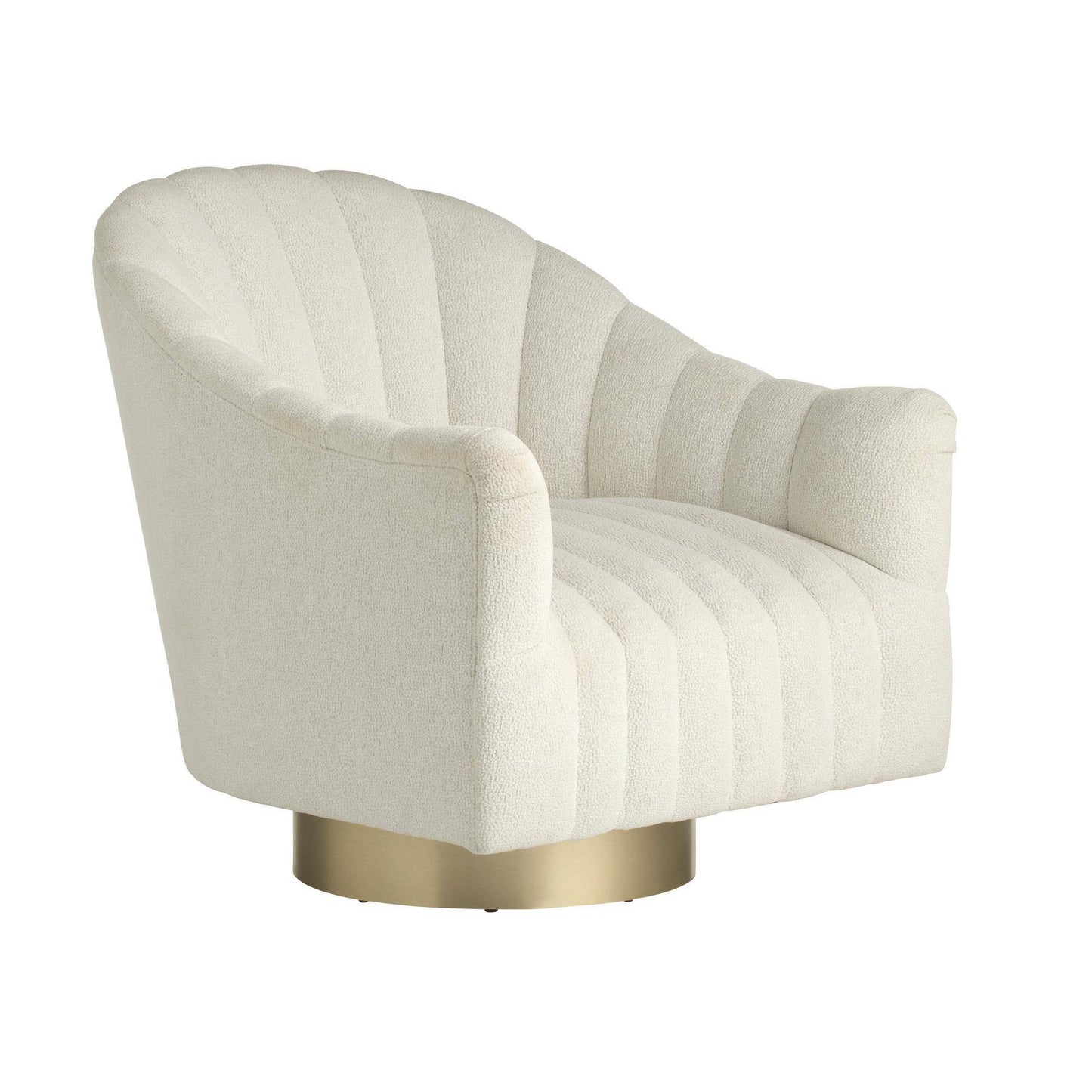 Arteriors Home Springsteen Swivel Chair Snow