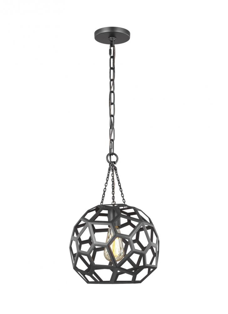 Visual Comfort Studio Feccetta Small Pendant Midnight Black