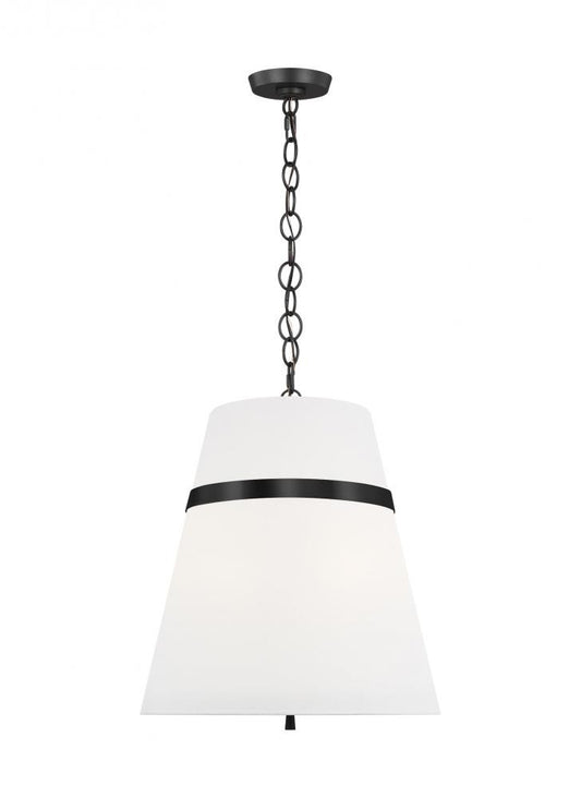 Visual Comfort Studio Cordtlandt 3 Light Large Pendant Aged Iron