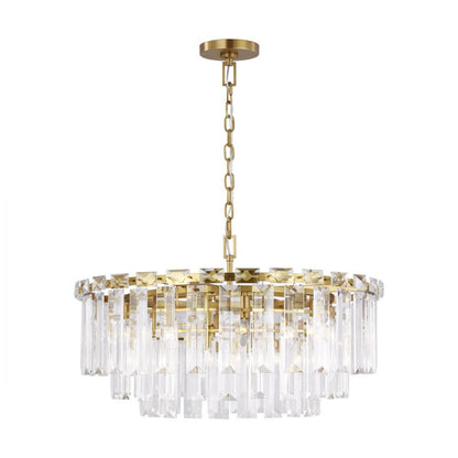 Visual Comfort Studio Arden 16 Light Large Chandelier Burnished Brass