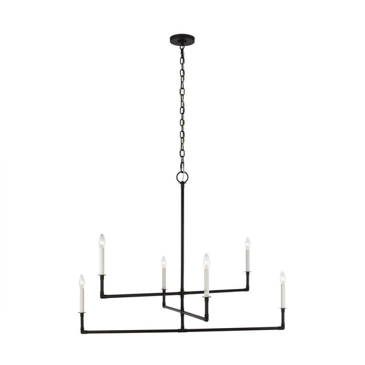 Chandeliers-Visual Comfort & Co. Studio Collection-CC1356