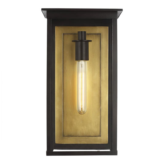 Visual Comfort Studio Freeport Large Outdoor Wall Lantern Heritage Copper