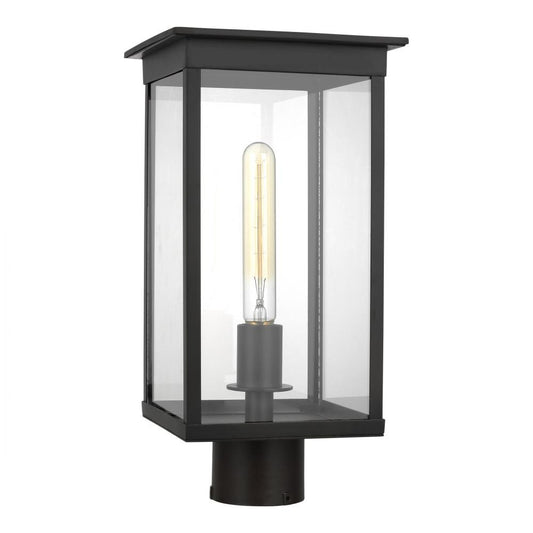 Visual Comfort Studio Freeport Medium Outdoor Post Lantern Heritage Copper