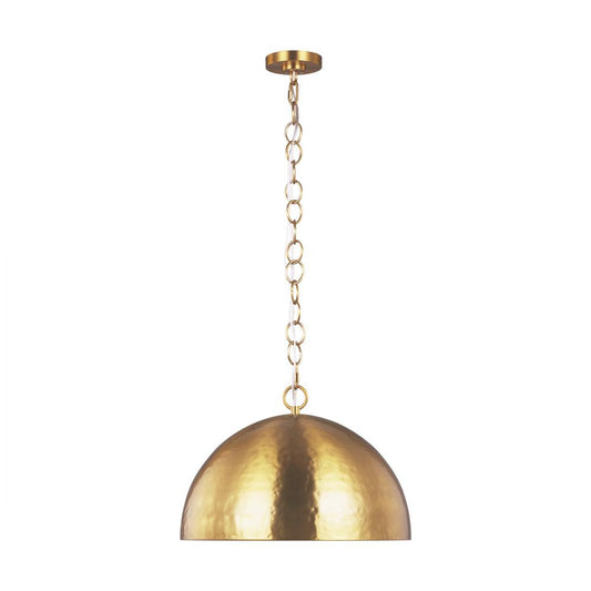 Visual Comfort Studio Whare Large Pendant Burnished Brass