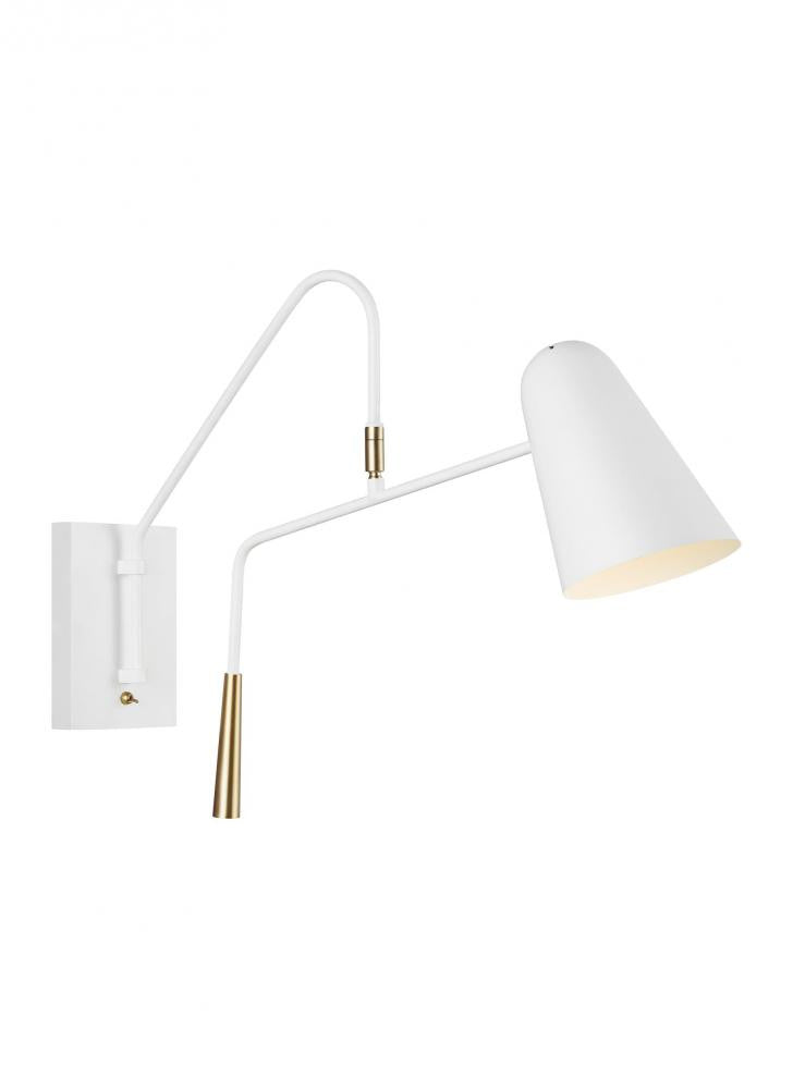 Visual Comfort Studio Simon Wall Sconce Matte White