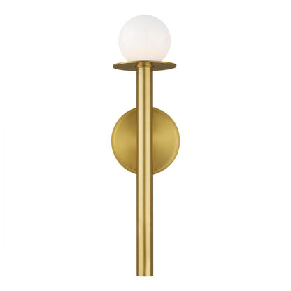 Visual Comfort Studio Nodes Wall Sconce Burnished Brass