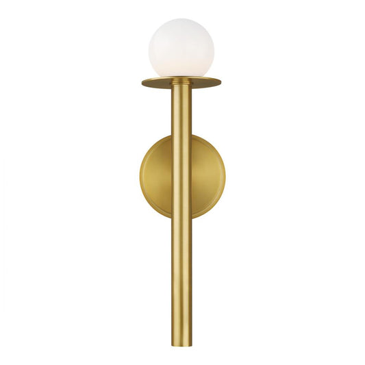 Visual Comfort Studio Nodes Wall Sconce Burnished Brass