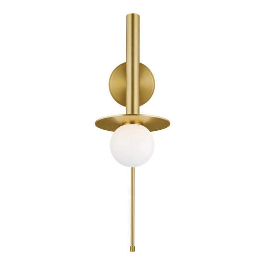 Visual Comfort Studio Nodes Pivot Wall Sconce Burnished Brass