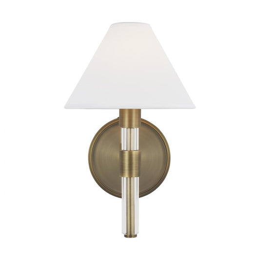 Visual Comfort Studio Robert Wall Sconce Time Worn Brass