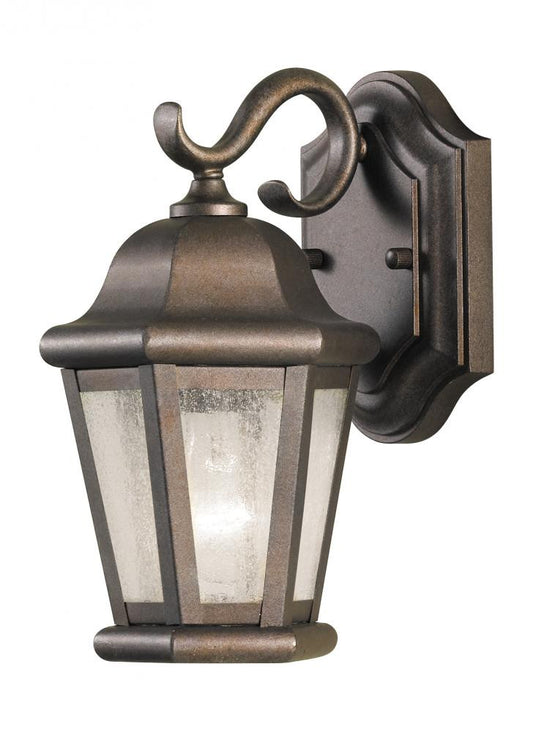 Generation Lighting Martinsville Small One Light Outdoor Wall Lanter Corinthian Bronze