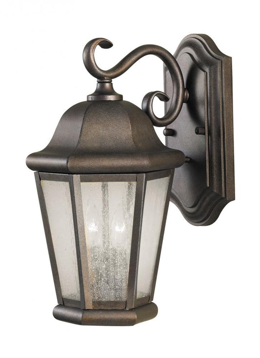 Generation Lighting Martinsville Medium Two Light Outdoor Wall Lante Corinthian Bronze