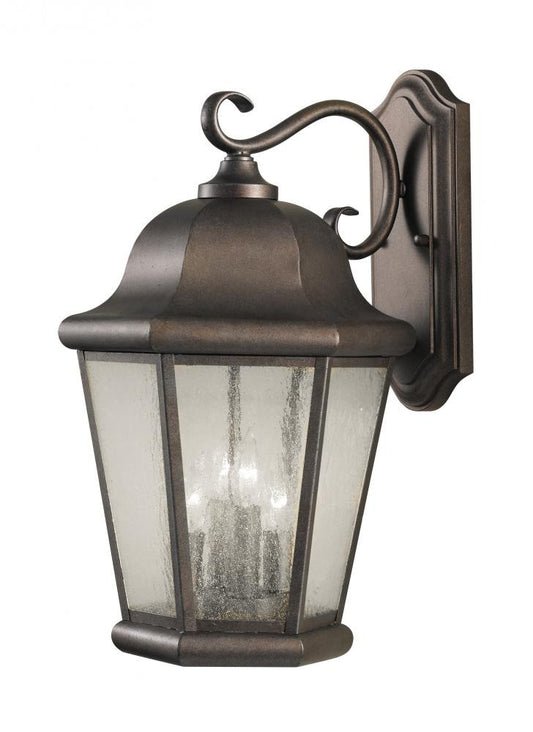 Generation Lighting Martinsville Extra Large Four Light Outdoor Wall Corinthian Bronze