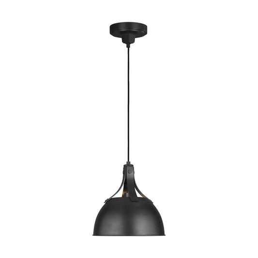 Visual Comfort Studio Logan Small Pendant Aged Iron