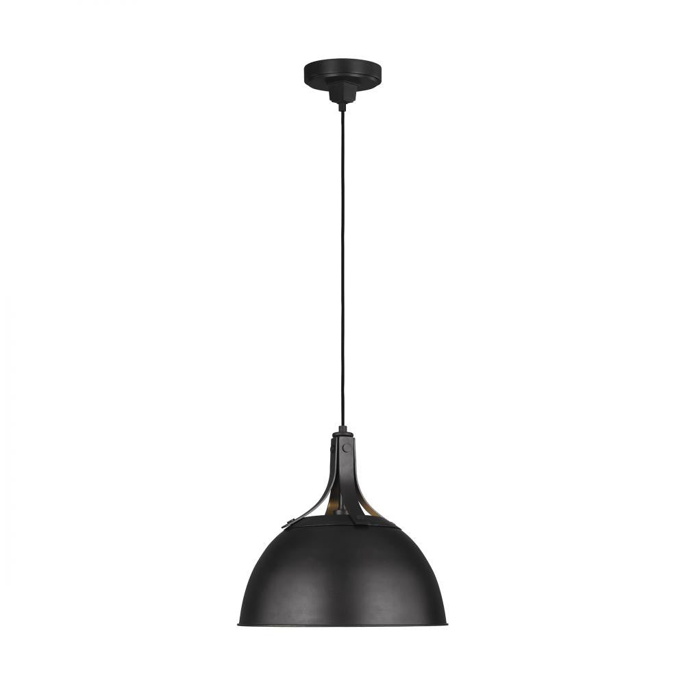 Visual Comfort Studio Logan Medium Pendant Aged Iron