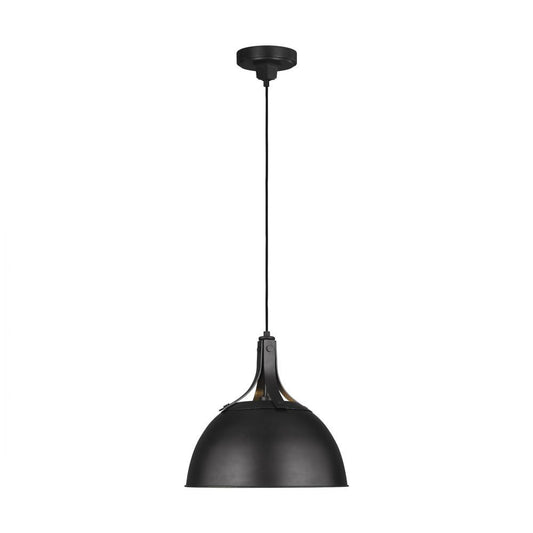 Visual Comfort Studio Logan Medium Pendant Aged Iron