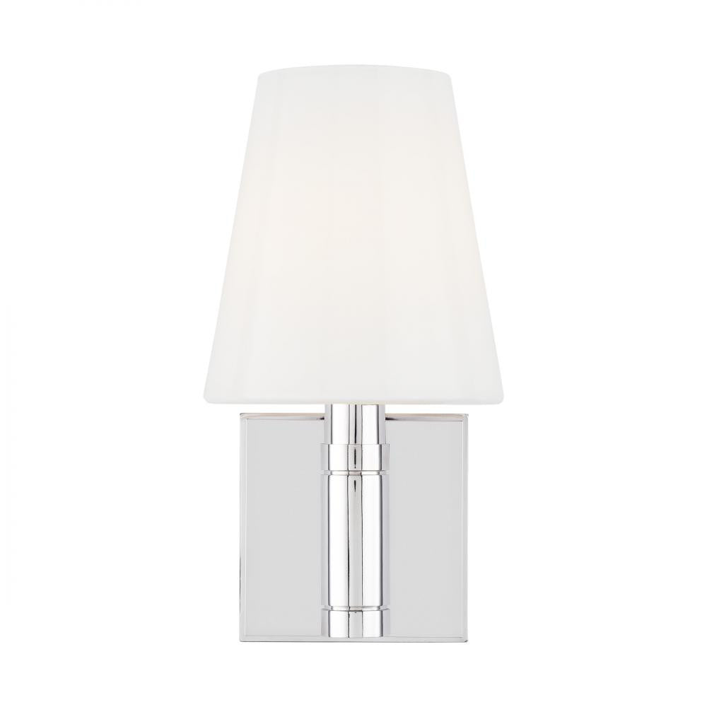 Visual Comfort Studio Beckham Classic Square Wall Sconce Polished Nickel