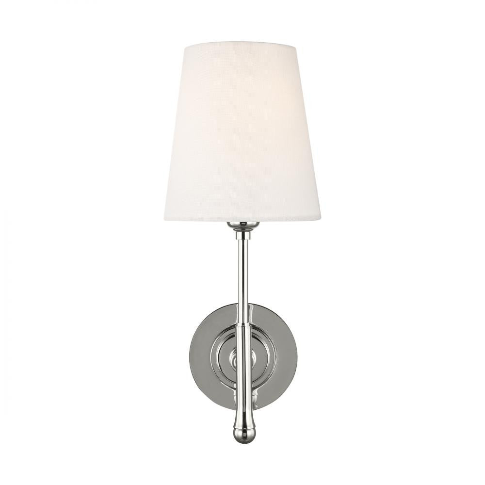 Visual Comfort Studio Capri Wall Sconce Polished Nickel