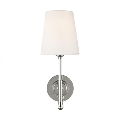 Visual Comfort Studio Capri Wall Sconce Polished Nickel