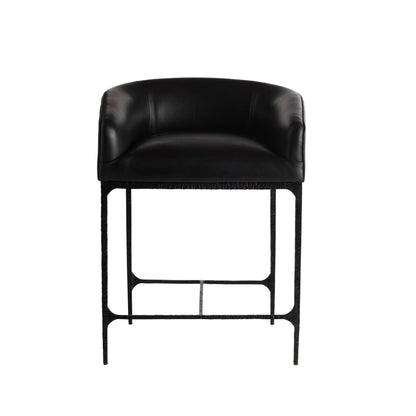 Arteriors Home Osbourne Counter Stool Black
