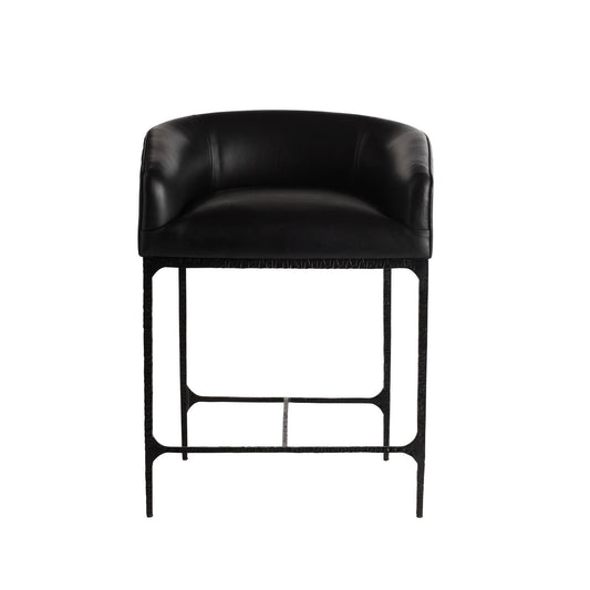 Arteriors Home Osbourne Counter Stool Black