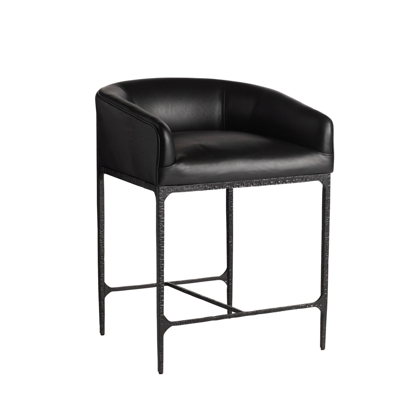 Arteriors Home Osbourne Counter Stool Black