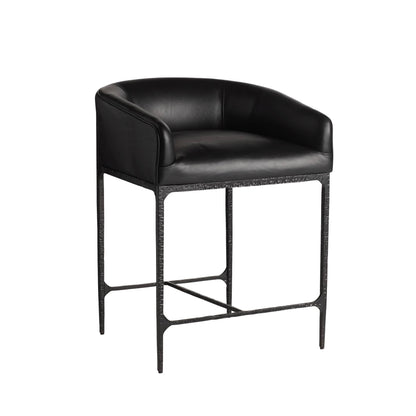 Arteriors Home Osbourne Counter Stool Black