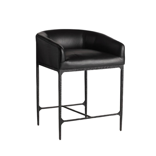 Arteriors Home Osbourne Counter Stool Black