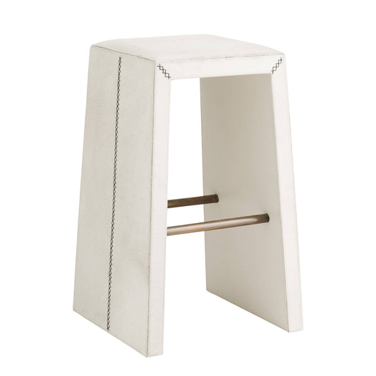 Arteriors Home Cowan Bar Stool White