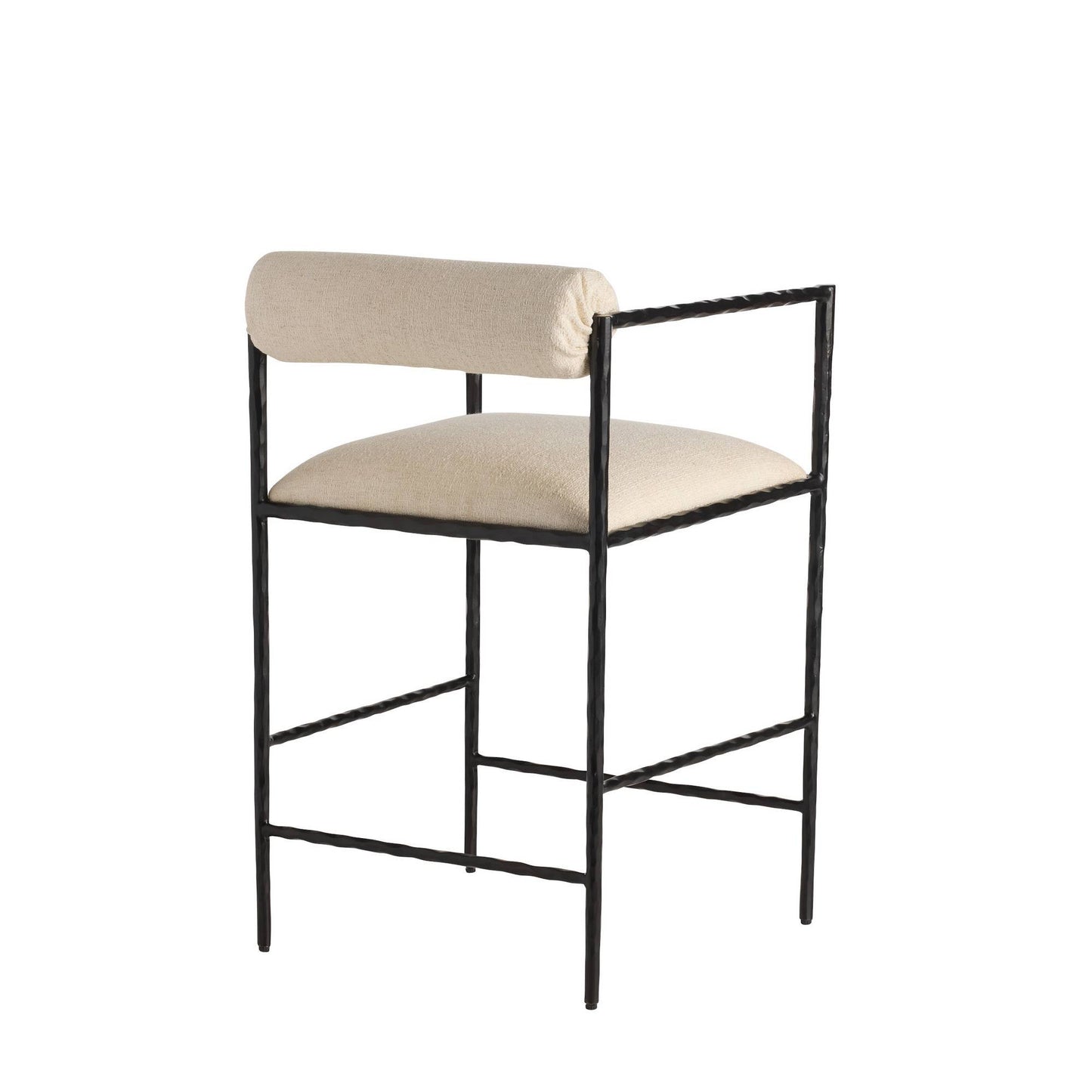 Arteriors Home Barbana Counter Stool Oxford White Oxford White