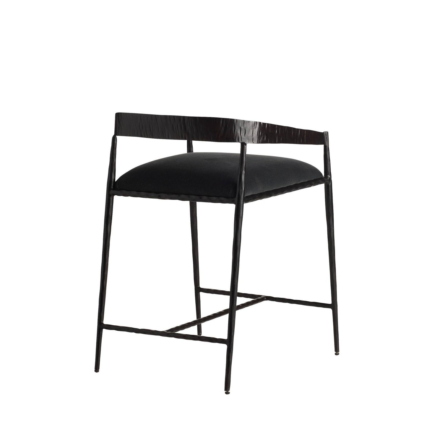 Arteriors Home Ansel Counter Stool Midnight Grey
