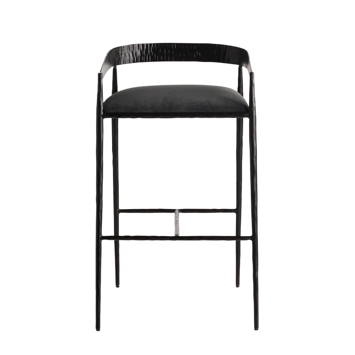 Ansel Bar Stool Midnight Grey