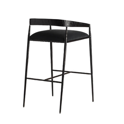Ansel Bar Stool Midnight Grey