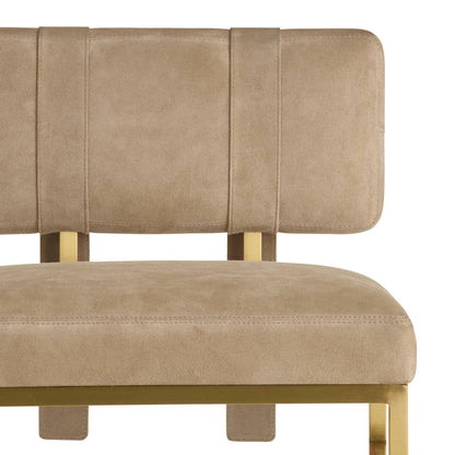 Arteriors Home Laney Bar Stool Taupe
