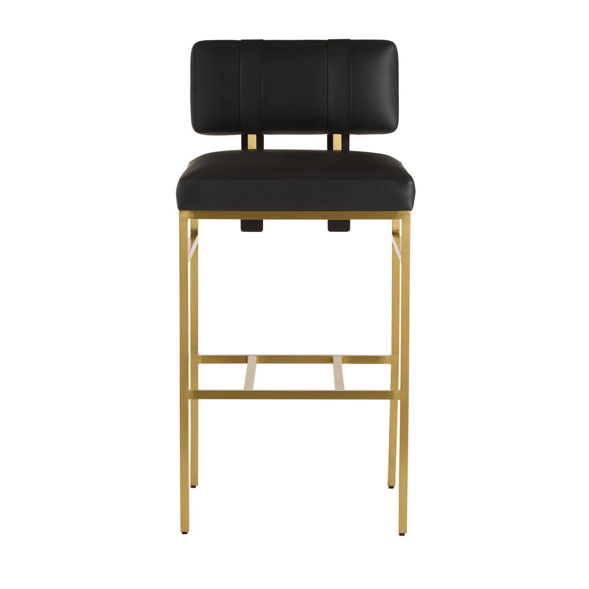 Arteriors Home Laney Bar Stool Black