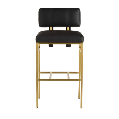 Arteriors Home Laney Bar Stool Black